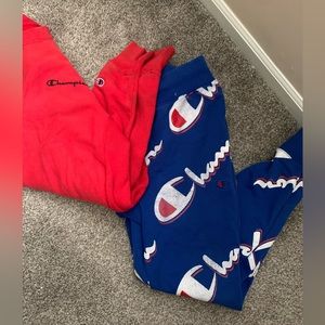 Champion jogger set